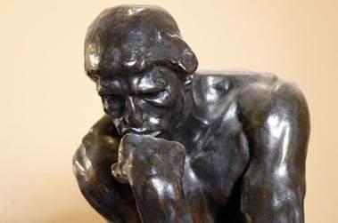 statue le penseur de Rodin