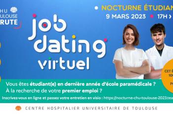 Job dating 100% en ligne au CHU de Toulouse